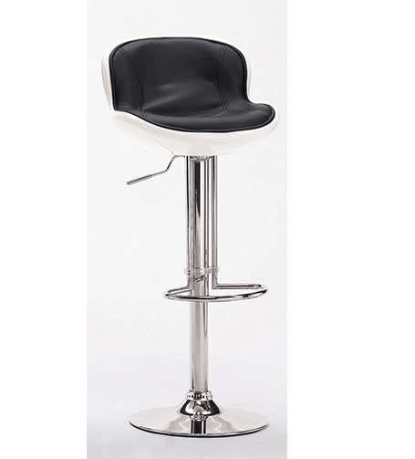 A1887-3 瓦特吧椅 白黑 坐高67~86公分