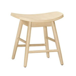 A1889-9 雪莉板凳 實木 洗白色