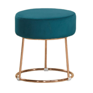 A1890-4 艾達圓凳 藍色布