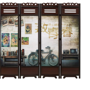 A1891-1 青春屏風