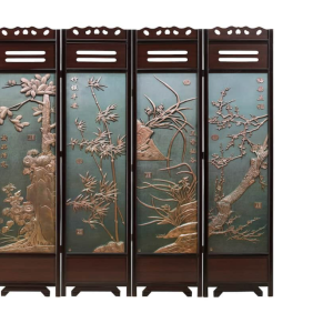 A1892-1 梅蘭屏風