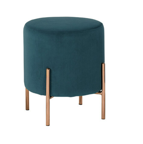 A1890-8 尤朵拉圓凳 藍色布