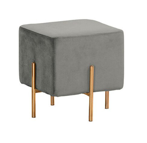 A1890-10 艾森特方凳 灰色布