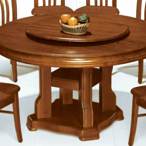 E383-1 4.38尺圓桌 含轉皿