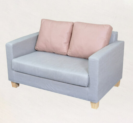 H429-4 C12雙人沙發椅 海貝灰