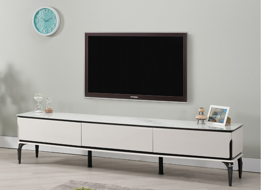 A1507-1 黛妃6.5尺長櫃 桌面4mm強化玻璃