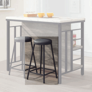 E420-10 工業風中島椅 牛仔黑