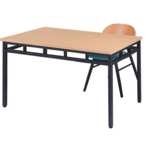 E392-1 橡木色桌 烤黑砂 ⊙台灣製造