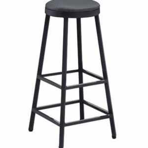 E420-12工業風吧台椅 牛仔黑