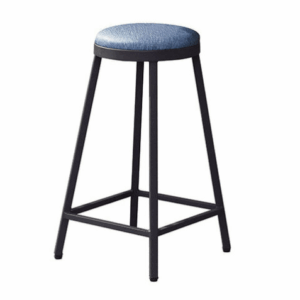 E420-11 工業風中島椅 牛仔藍