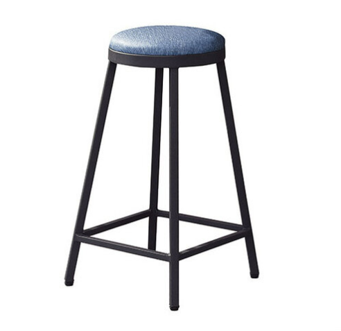 E420-11 工業風中島椅 牛仔藍