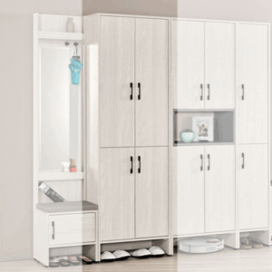 A1524-3 蘿克斯2尺玄關鞋櫃 四門⊙附活動隔板7片