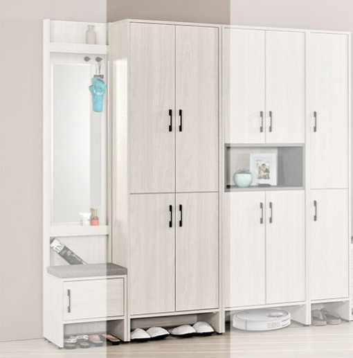 A1524-3 蘿克斯2尺玄關鞋櫃 四門⊙附活動隔板7片