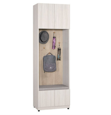 A1531-2 克萊格2尺玄關坐鞋櫃 ⊙附木吊棒5支