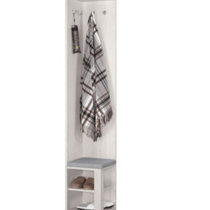 A1530-4 羅恩1.1尺轉角玄關坐鞋櫃 ⊙ (可左右擺放)