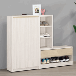 A1532-3 克萊格4.6尺組合鞋櫃 全組 ⊙附活動隔板4片