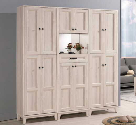 A1541-1 雪莉6尺玄關組合鞋櫃 ⊙附活動隔板15片