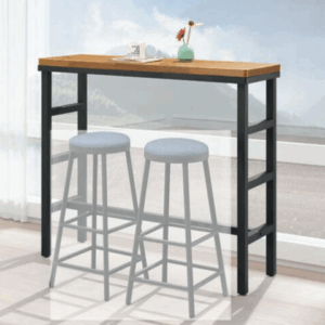 E395-6 工業風集層材4尺吧台桌