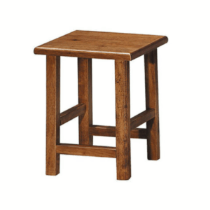 E416-1 手工染色實木四方椅