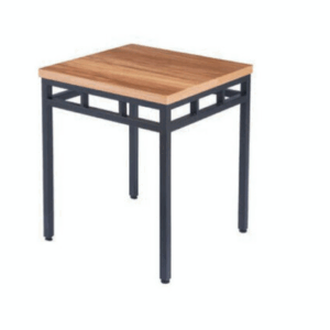 E891-7 胡桃2*2桌 烤黑砂 ⊙台灣製造