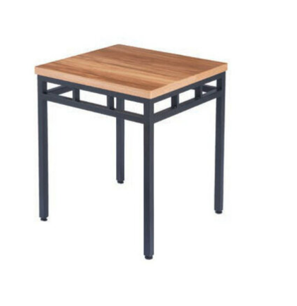 E891-7 胡桃2*2桌 烤黑砂 ⊙台灣製造