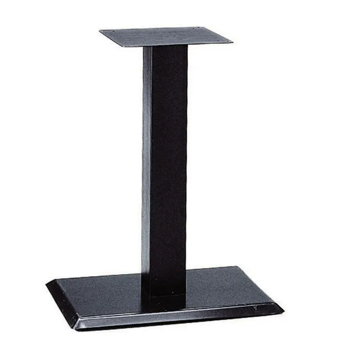 E404-19 單管桌腳 底長方