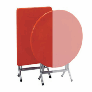 E405-23 2*3尺纖維桌 含電鍍中腳