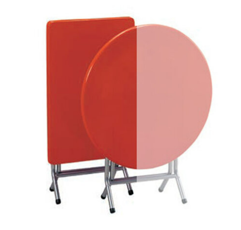 E405-23 2*3尺纖維桌 含電鍍中腳