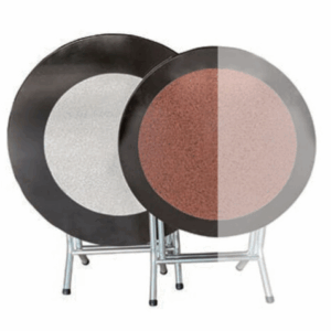 E405-25 2.5尺白碎石圓立桌