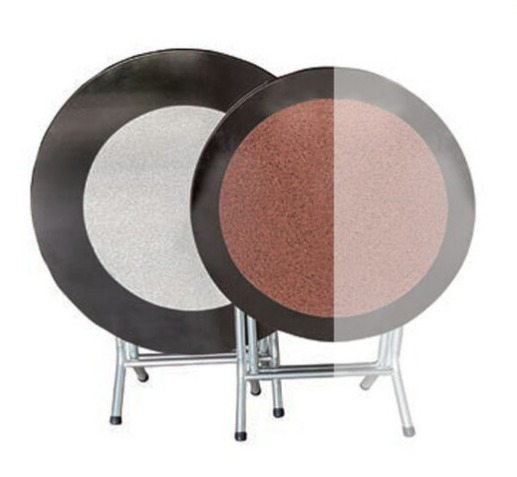 E405-25 2.5尺白碎石圓立桌