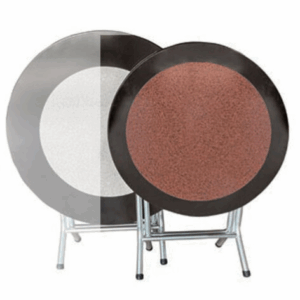 E405-26 2.5尺紅寶石圓立桌