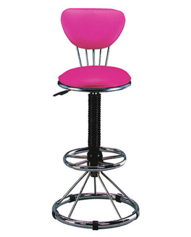E421-1 840氣壓吧台椅 粉