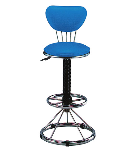 E421-2 840氣壓吧台椅 藍