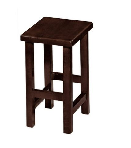 E416-3 胡桃色四方椅