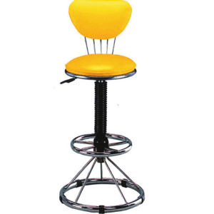 E421-3 840氣壓吧台椅 黃