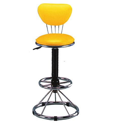 E421-3 840氣壓吧台椅 黃