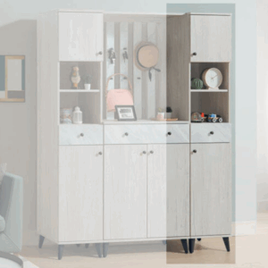 E426-6 艾曼妮1.3尺鞋櫃右桶