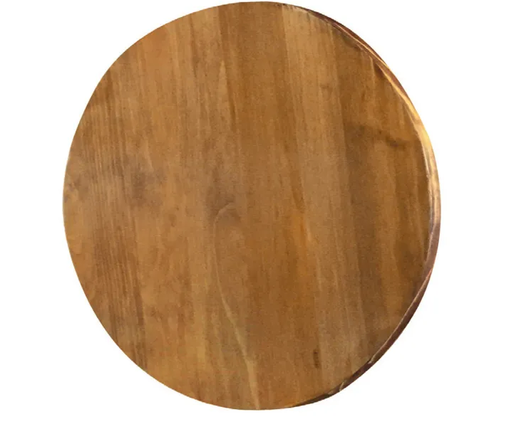 E403-32 深柚木圓桌面 60圓