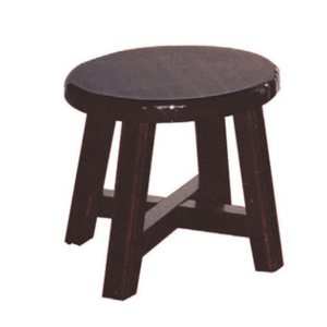 E416-7 8.5吋小古椅胡桃色