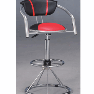 E421-6 吧台椅黑紅