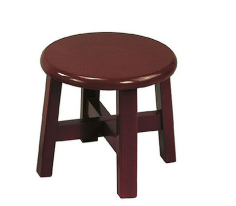 E416-9 8.5吋小古椅 紅木色