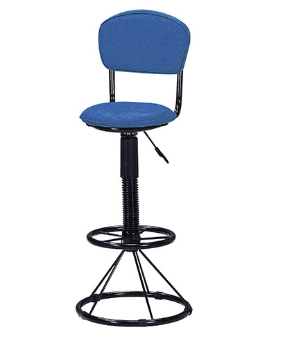 E421-7 美巧高吧檯椅藍