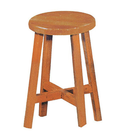 E416-15 1.7尺古椅 柚木色