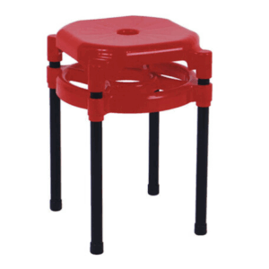 E415-8 四方圓中洞椅 紅