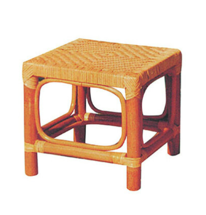 E417-8 四角藤椅高