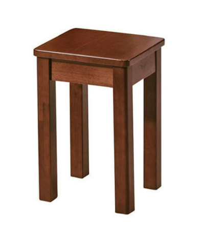 E416-16 柚木色1人板凳