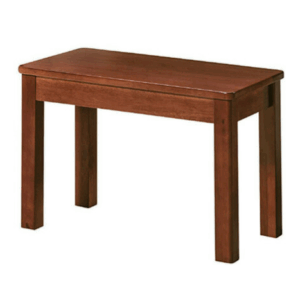 E416-17 柚木色2人板凳