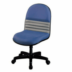 E424-8 辦公椅HF-66 藍灰無手