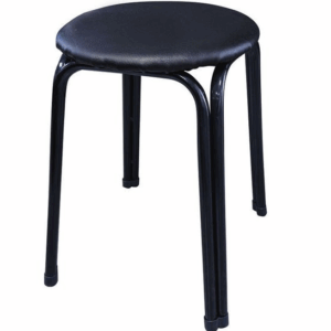 E415-18 八腳圓椅(高)(黑) 