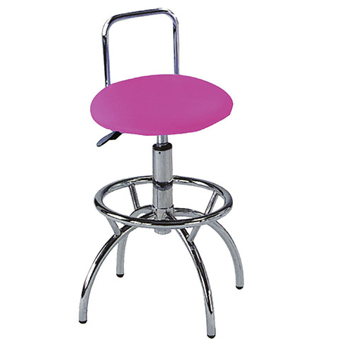 E421-12吧檯椅 粉紅